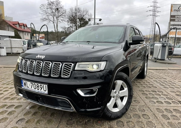 Jeep Grand Cherokee cena 143333 przebieg: 126000, rok produkcji 2018 z Myszyniec małe 407